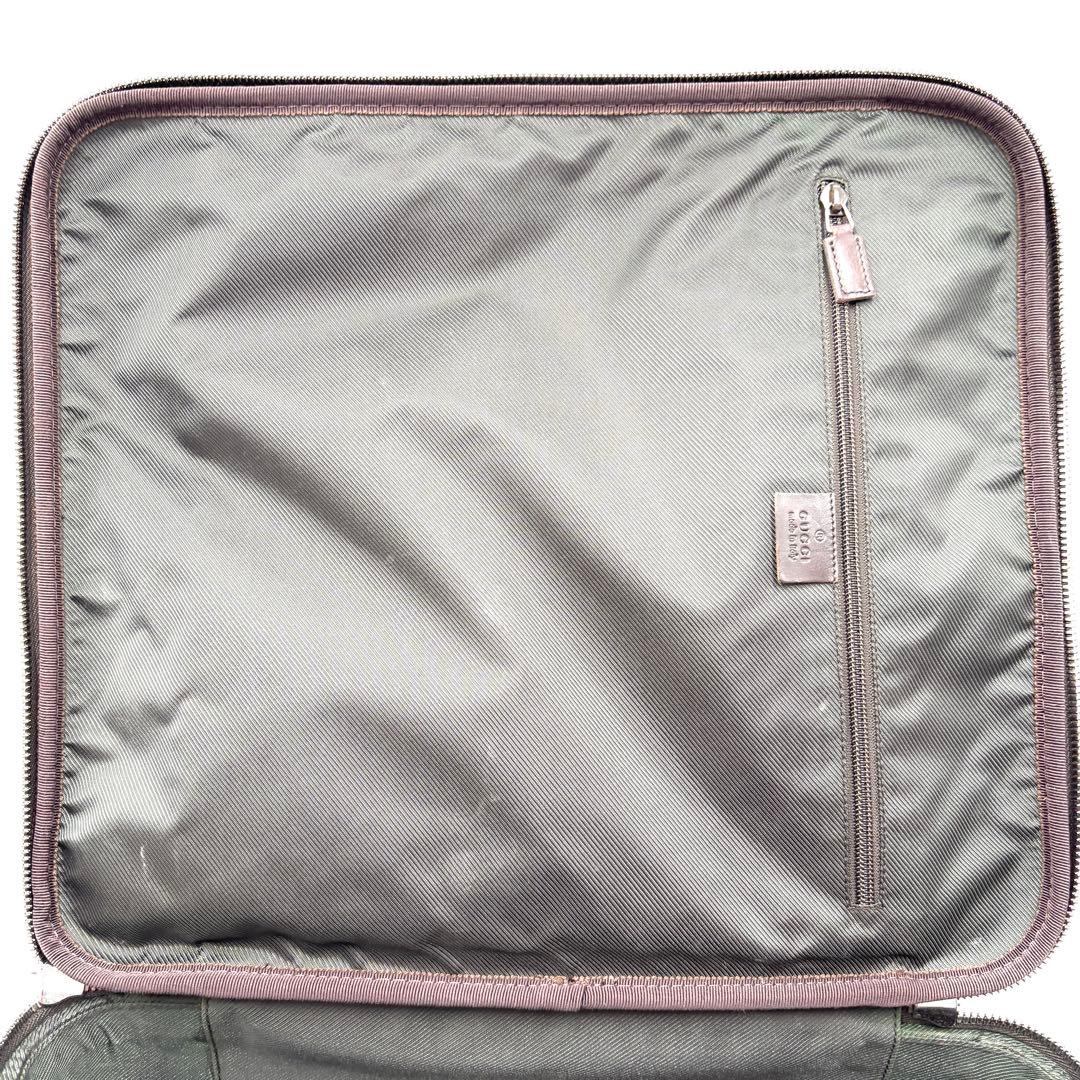 美品】グッチ キャリーケース GGスプリーム ロゴ ビジネス メンズ