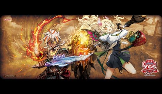 遊戯王 YCSJ NAGOYA 2025 白の物語 デュエルセット プレイマット