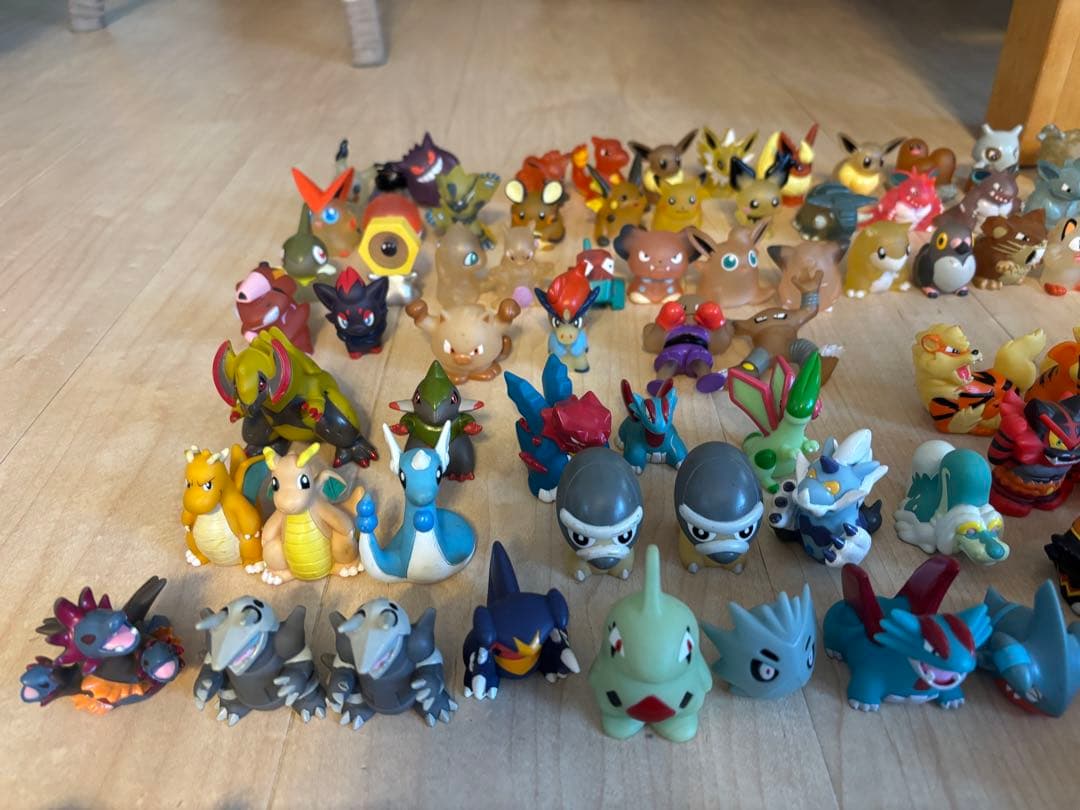 ポケモンキッズ 約710体とモンコレなどおまけ38体のセット 初代 初期多数