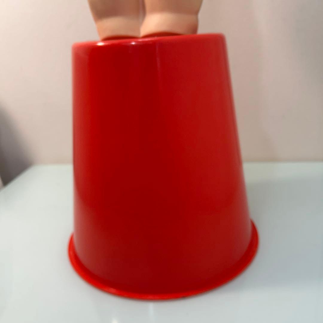 ☆非売品　昭和レトロ　当時物　キューピー人形台座付　高さ83㎝　特大　大きい☆