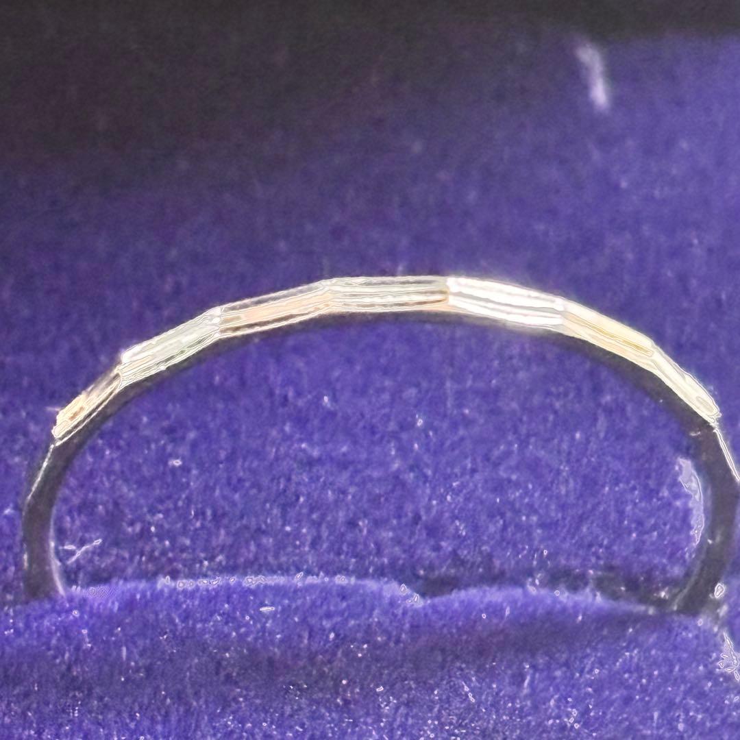 ete K10 シルバーカットリング 16号