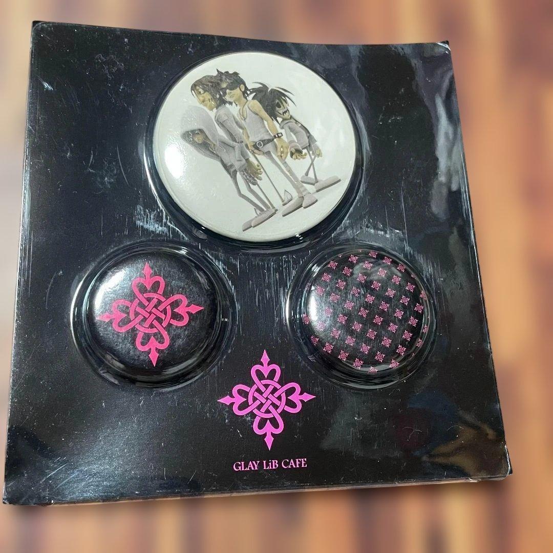 GLAY 缶バッジ 3個セット - メルカリ