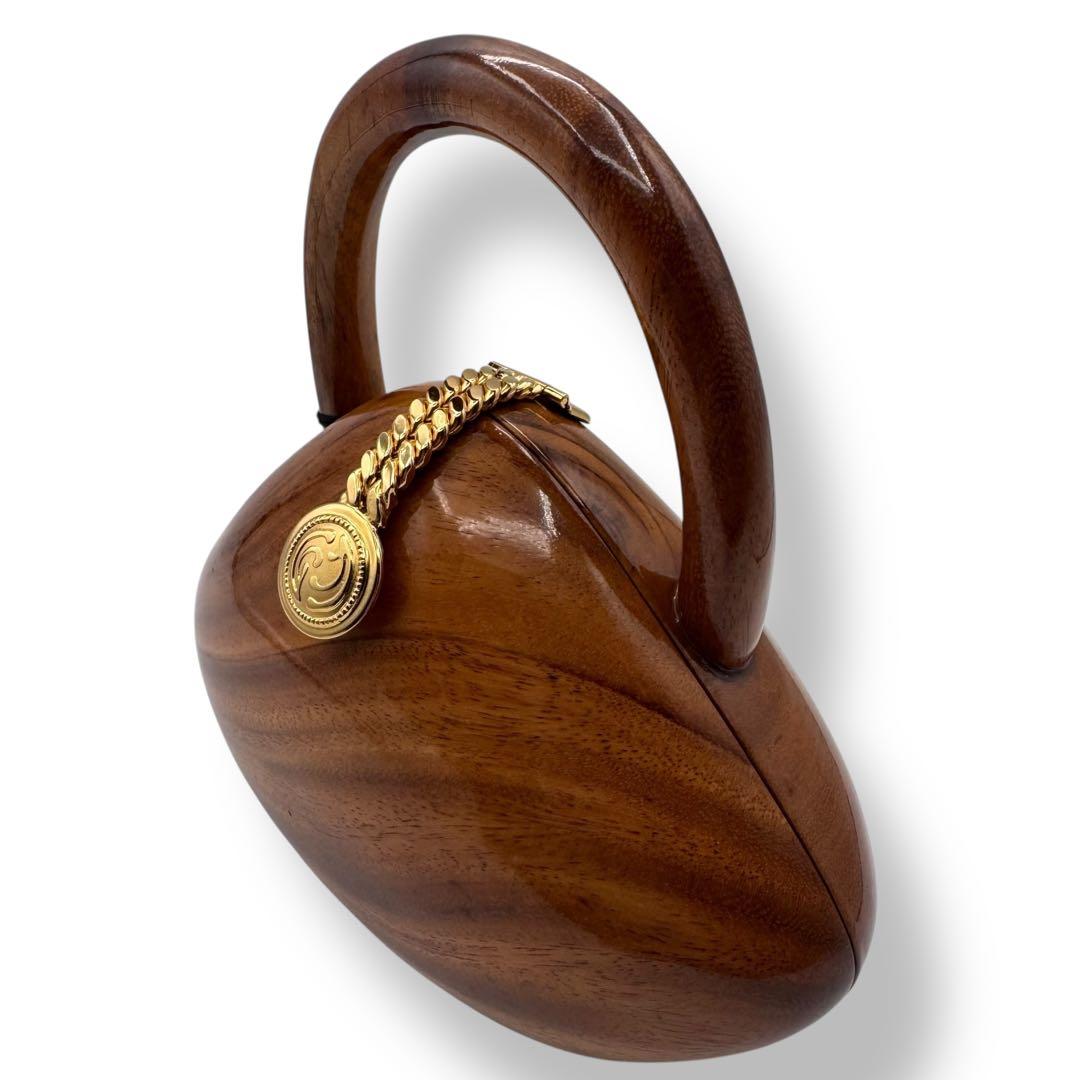 TIMMY WOODS ウッドバッグ 木製 アート 保存袋 カード タグ付