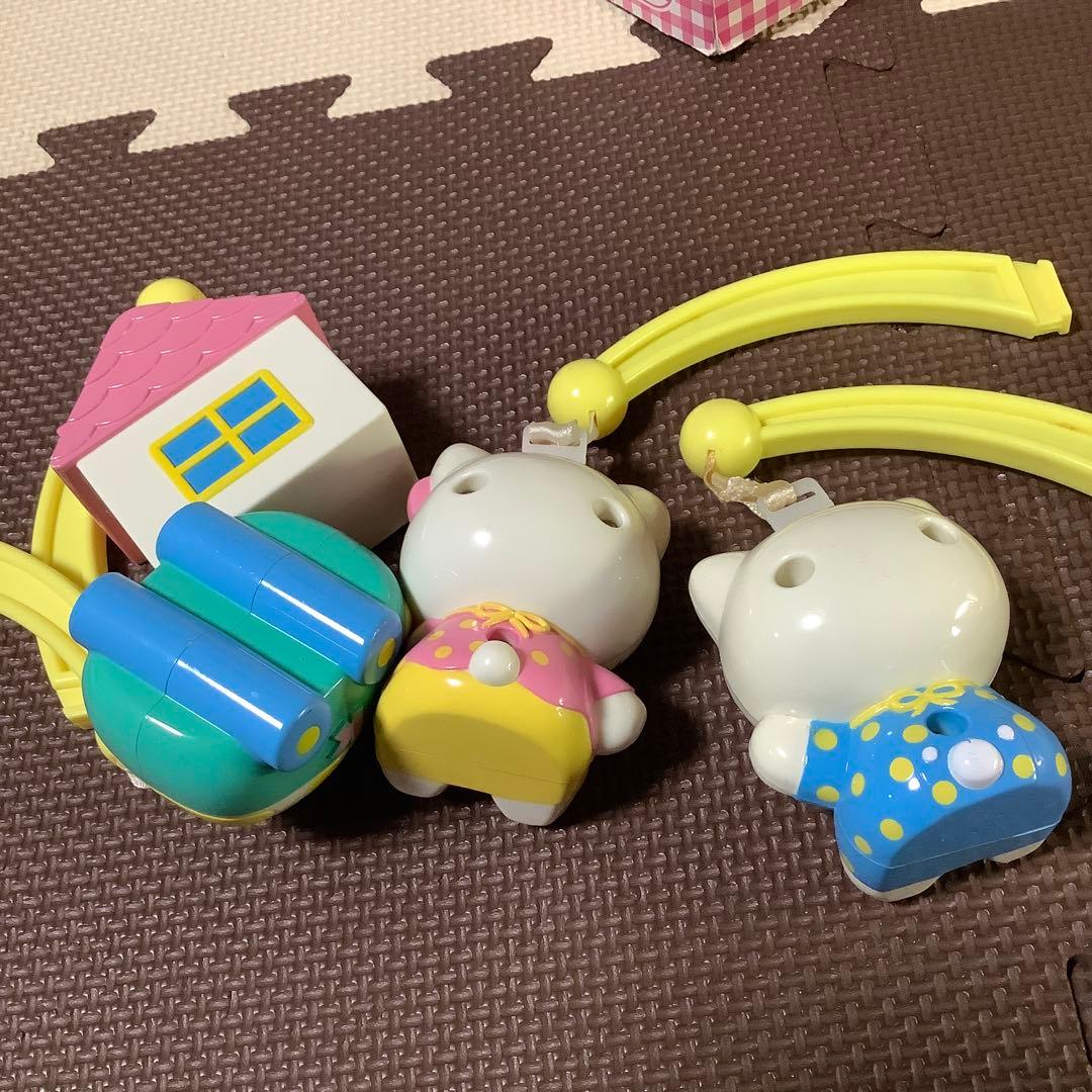 ハローキティベビーズ 光るメロディパレード コンビ レトロ レア