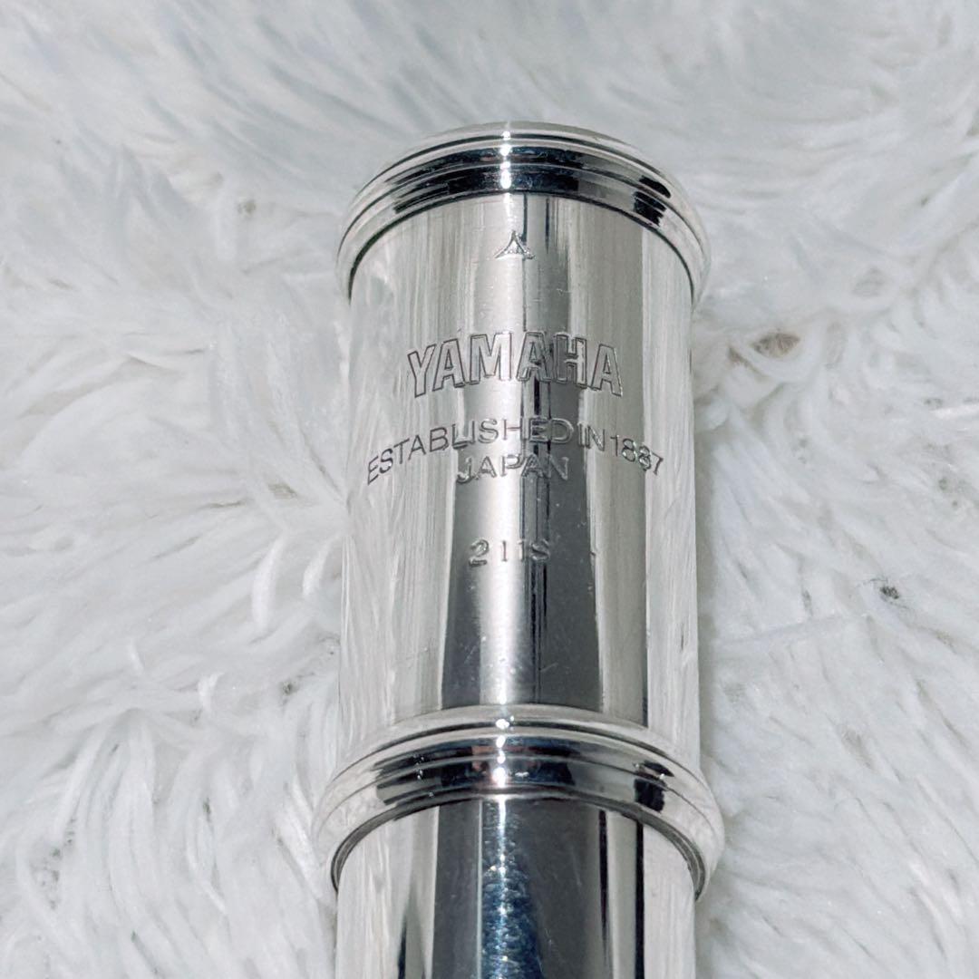 【メンテ済】YAMAHA YFL-211S 211S 銀メッキ Eメカ