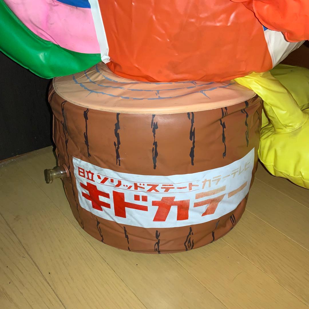 1928入手不可〘大型ポンパ君握手バルーン人形〙日立キドカラー昭和レトロ60年代