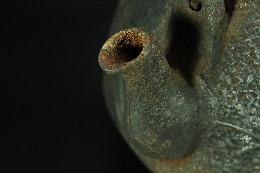 斑紫銅蓋 秋草地紋 鉄瓶(K-LC473) - THIETBITHUCPHAM.COM