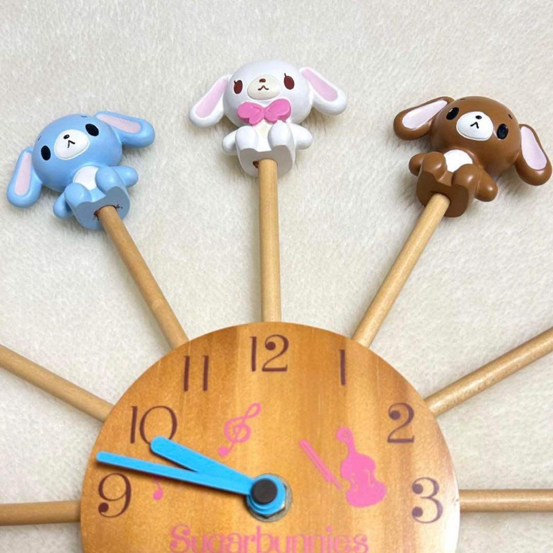 サンリオシュガーバニーズ掛け時計時計平成レトロシュガバニ