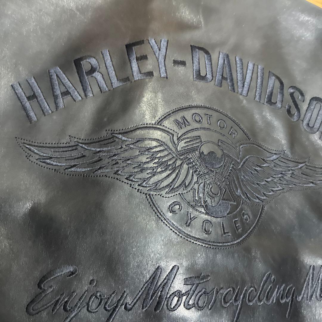 ハーレーダビッドソン ホースハイド シングルライダースジャケット M