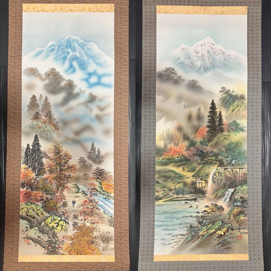 掛軸 小川香月 まとめ 12本 複製