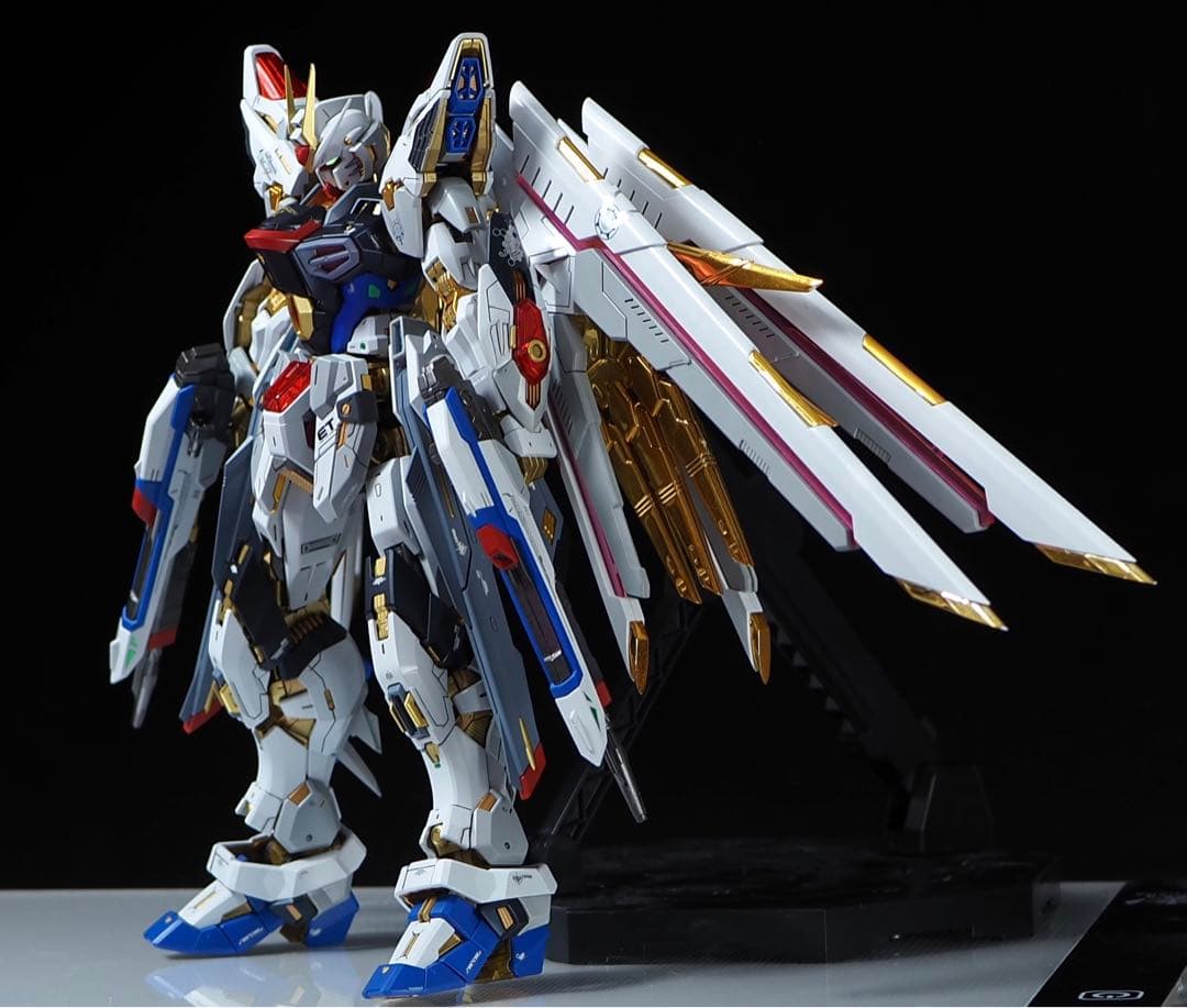 MGEX ストライクフリーダムガンダム 全塗装 完成品 筋彫り 塗り分け