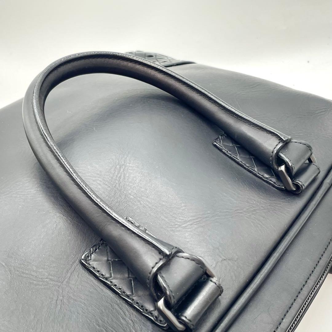 専用！　ボッテガヴェネタ　2way ビジネスバッグ　レザー　イントレチャート　黒