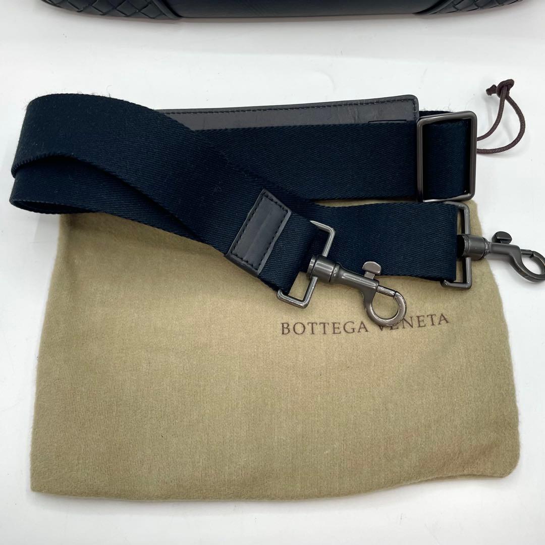 専用！　ボッテガヴェネタ　2way ビジネスバッグ　レザー　イントレチャート　黒