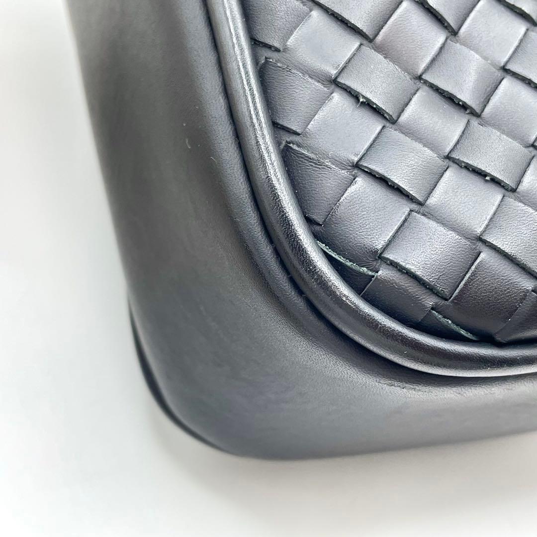 専用！　ボッテガヴェネタ　2way ビジネスバッグ　レザー　イントレチャート　黒