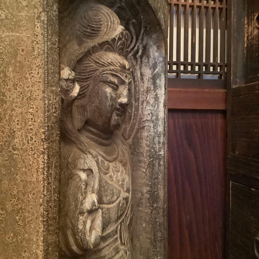 ガ(賀)様売約keep…中国初唐・末期「名品・石仏龕」南北朝時代・大乗