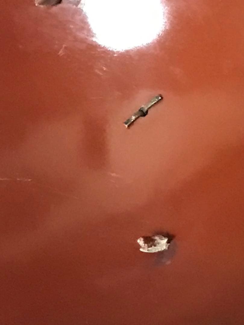 陣笠　丸に違い鷹の羽紋