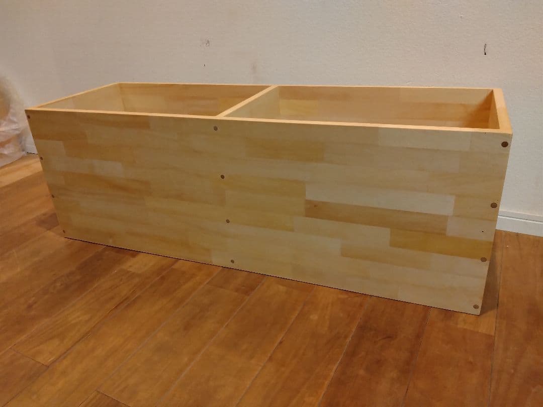 木製 ハンドメイド オーダー 日の字型 ベンチ 棚 シェルフ ラック 水槽台