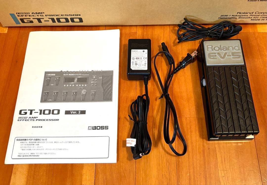 【動作確認済】BOSS マルチエフェクター GT-100 Ver.2