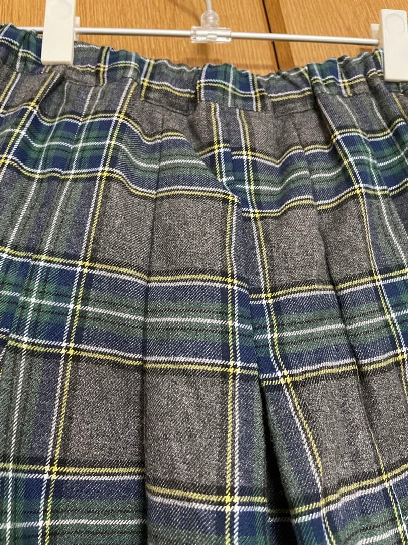 【未使用！】ubasoku ウバソク　チェックキュロットパンツ