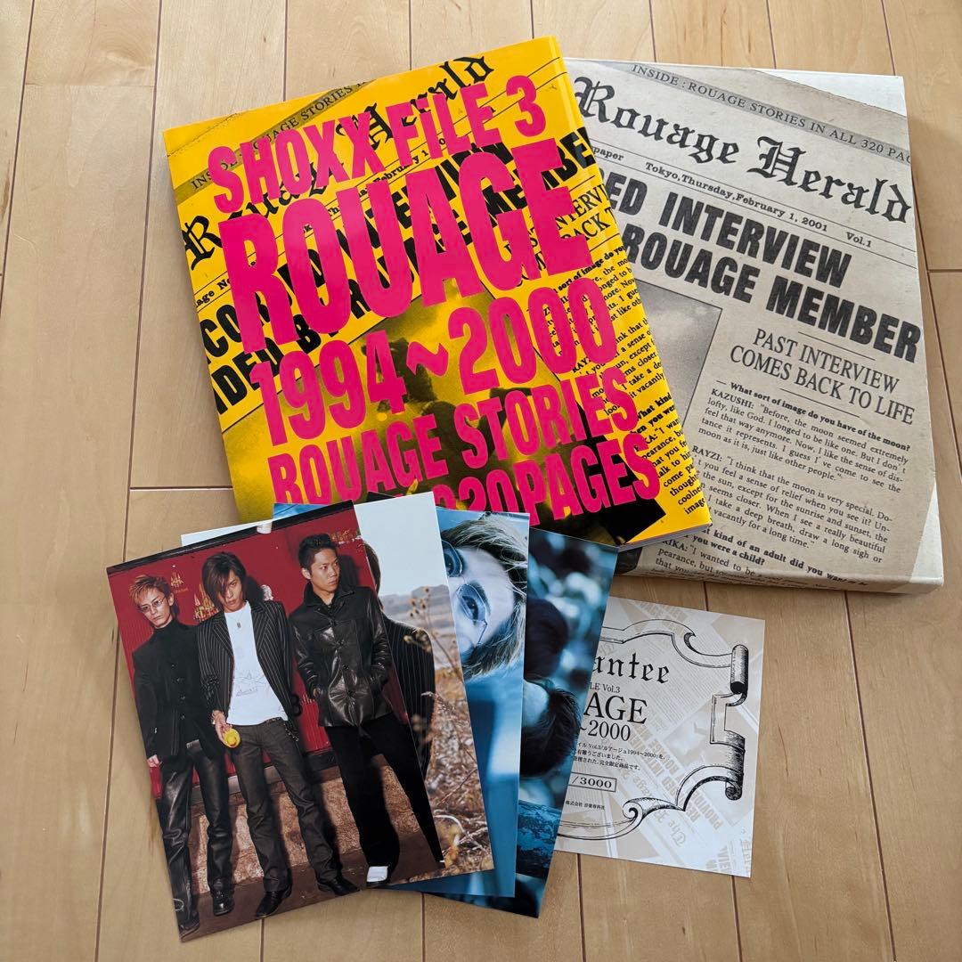 ROUAGE】SHOXX FILE 1994〜2000 限定品