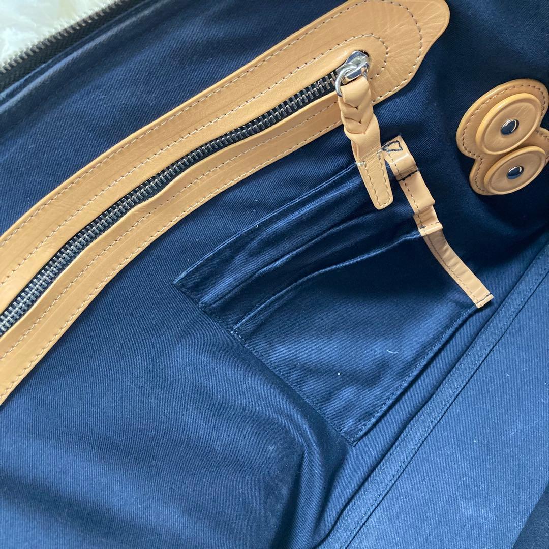 PID✨2way ブリーフケース　リュック　チャーム　ロゴプレート　A4 PC