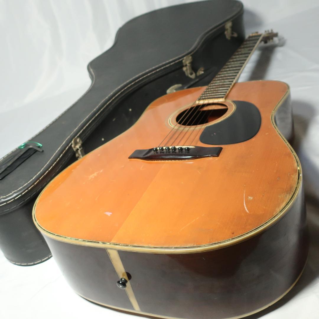 Morris W-40 ハードケース付 縦ロゴ 装飾インレイ 3ピースバック