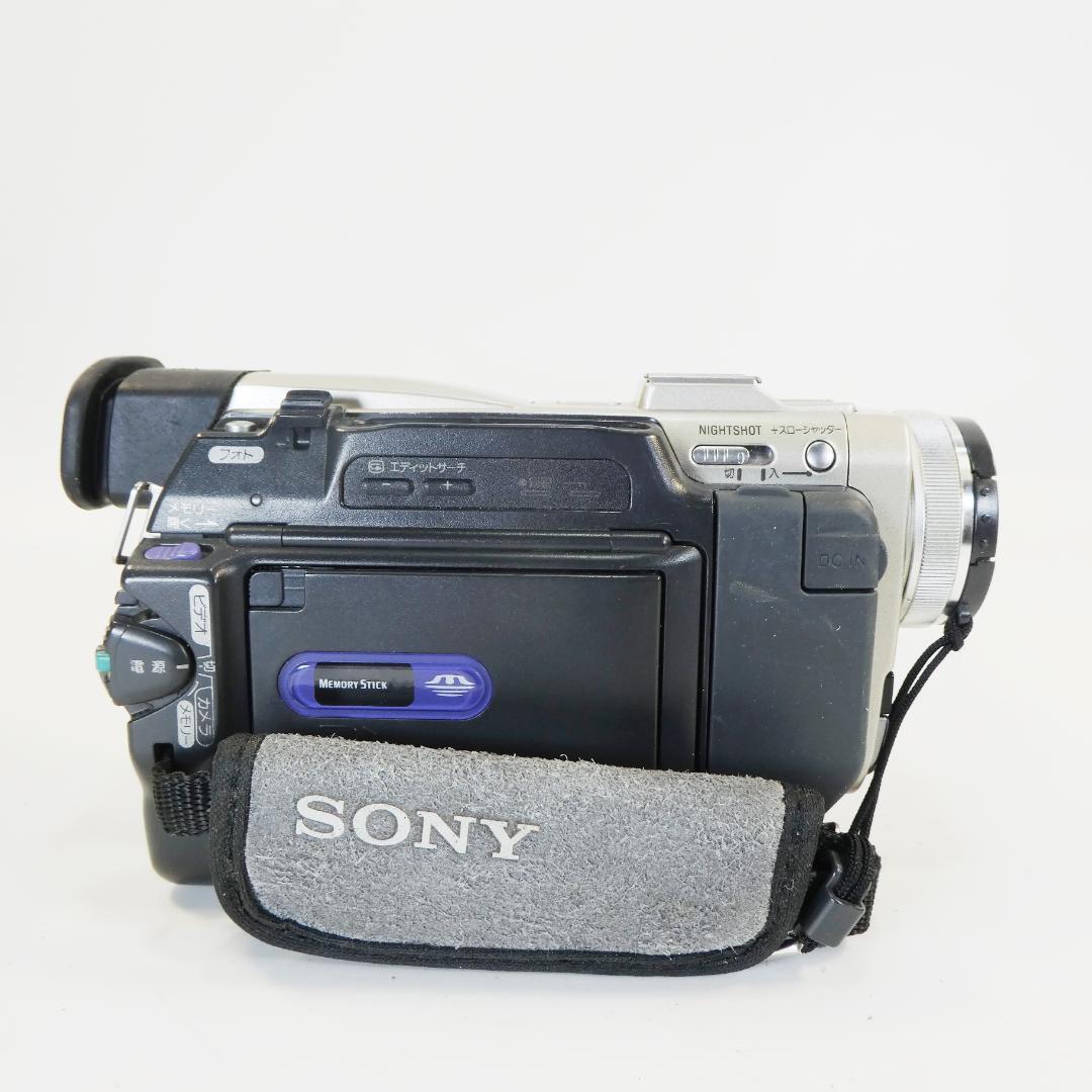 動作品ソニー DCR-TRV10 MiniDVビデオカメラ　DVDダビングに最適