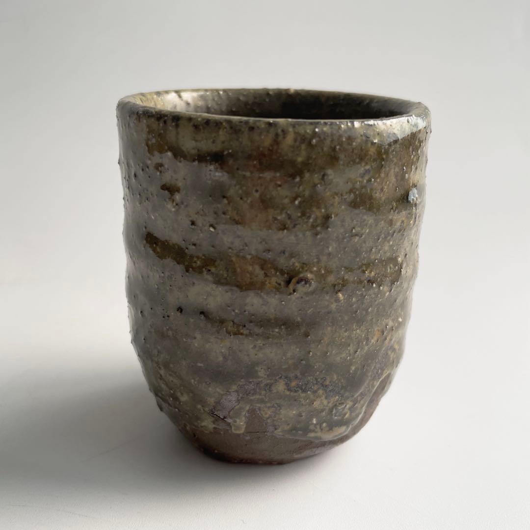 陶芸家國吉清尚ぐい呑酒器酒杯筒杯湯呑識箱沖縄琉球