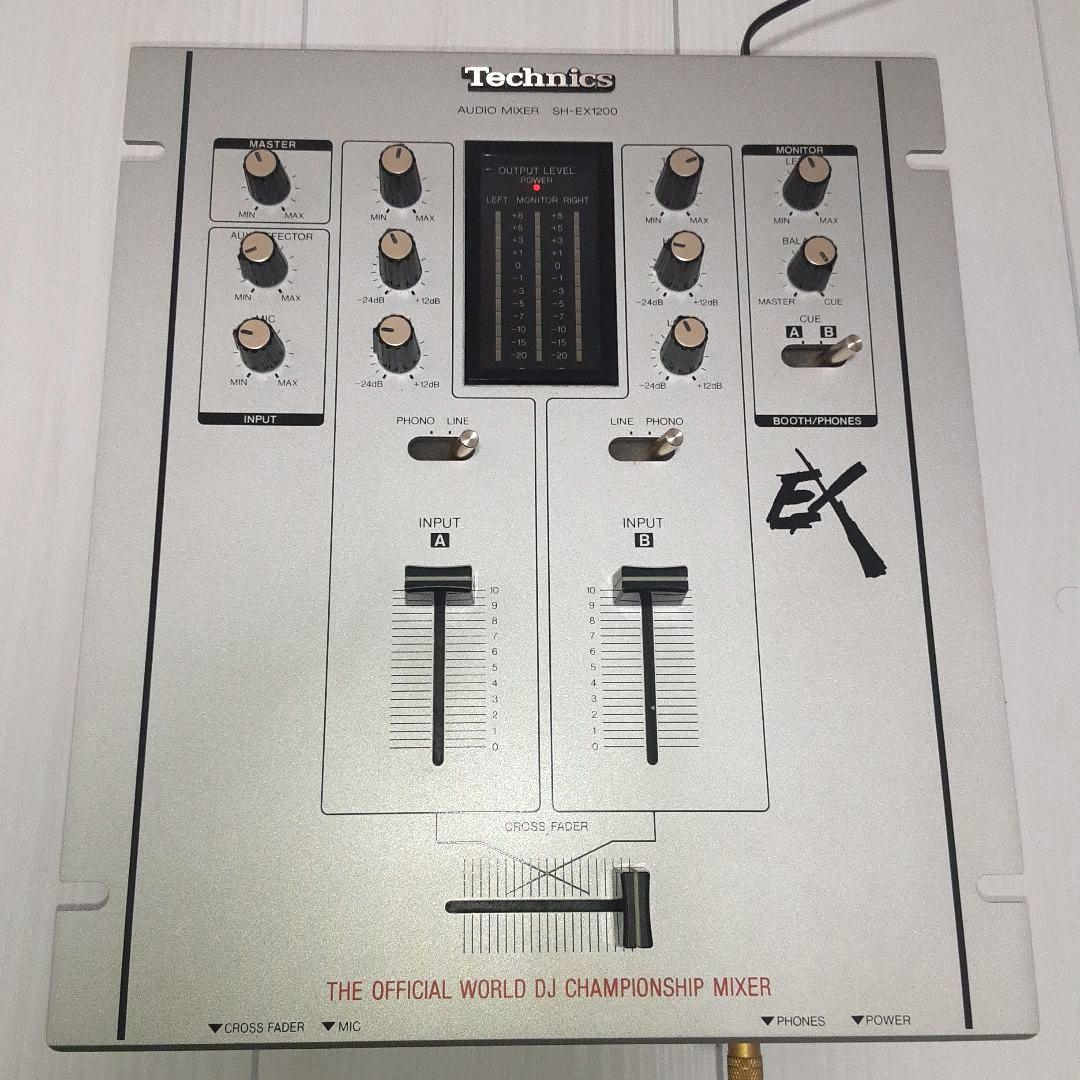 Technics SH-EX1200 DJミキサー オーディオミキサー 18_1.jpg
