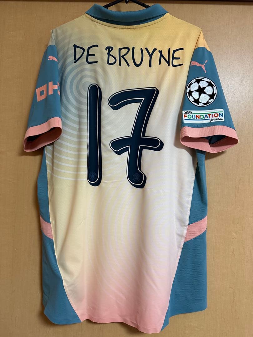 デ・ブライネユニフォームマンチェスターシティフォーデンロドリシウバ