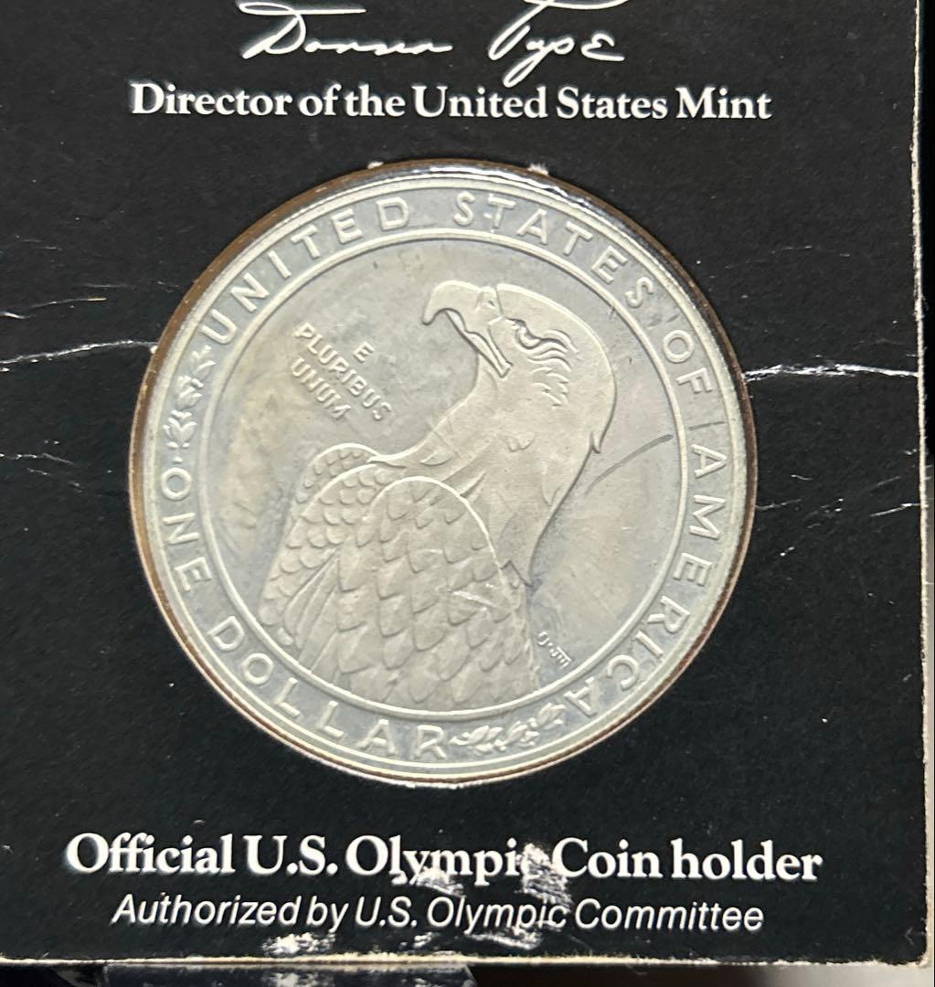 k*h様 ロサンゼルスオリンピック記念銀貨 2枚セット - コレクション
