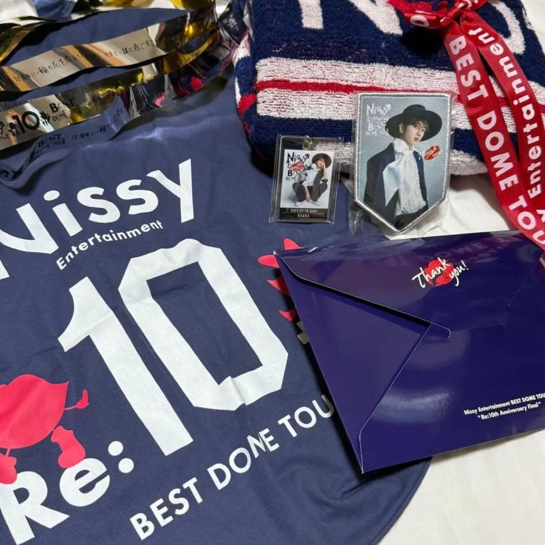Nissy Re10th BEST DOME TOUR プレミアムシートグッズ - メルカリ