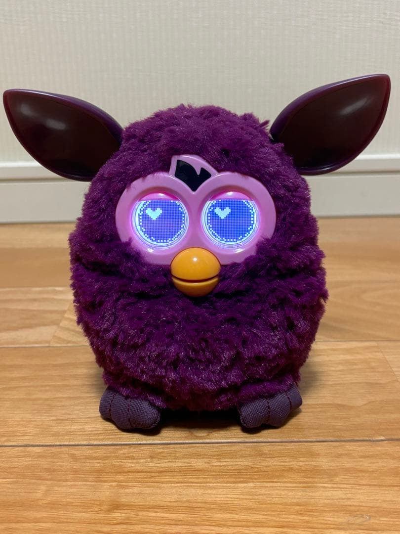 ハズブロ タカラトミー ファービー フレッシュグレープ 英語版 動作確認済み