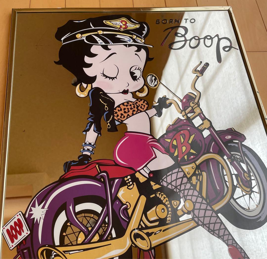 ベティちゃん パブミラー アンティーク ベティ 鏡