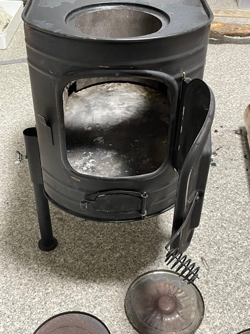 ホンマ製作所　薪ストーブ　APS-48DX 黒