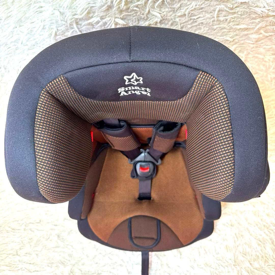 Smart Angel ハーネスジュニア ジュニアシート FIX-BR ブラウン