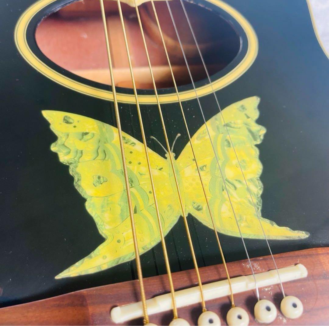 極稀少☆エピフォン ギブソン エレアコGIBSON EO-2/B 蝶々 - メルカリ
