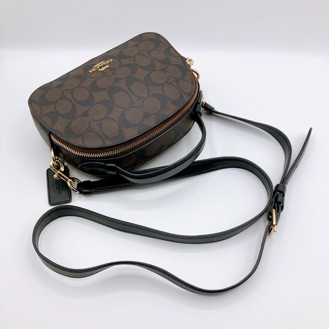 COACH ショルダーバッグ　シグネチャー　肩がけ　斜めがけ　2way