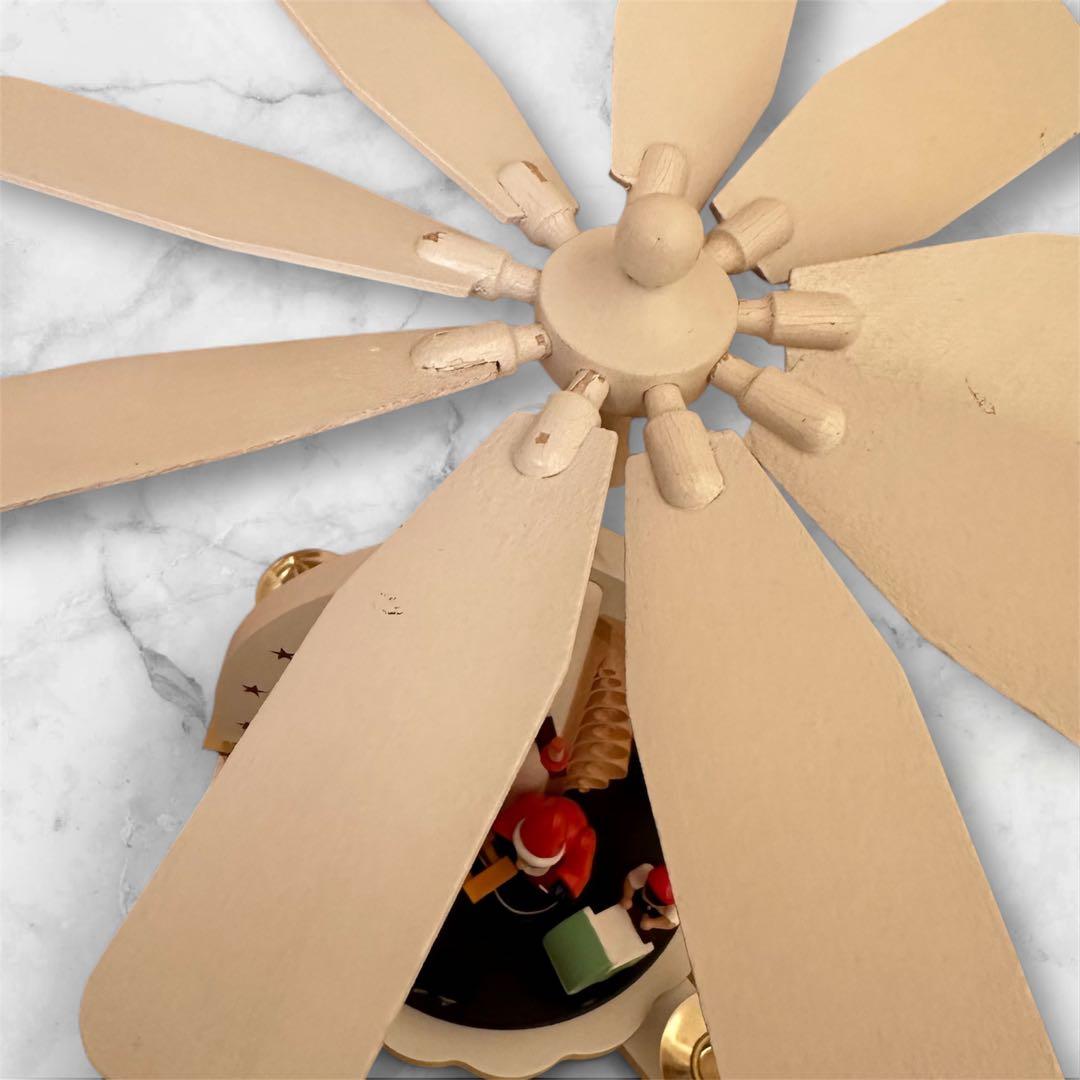 クリスマスピラミッド ウィンドミル エルツ山地 ドイツ リヒャルト