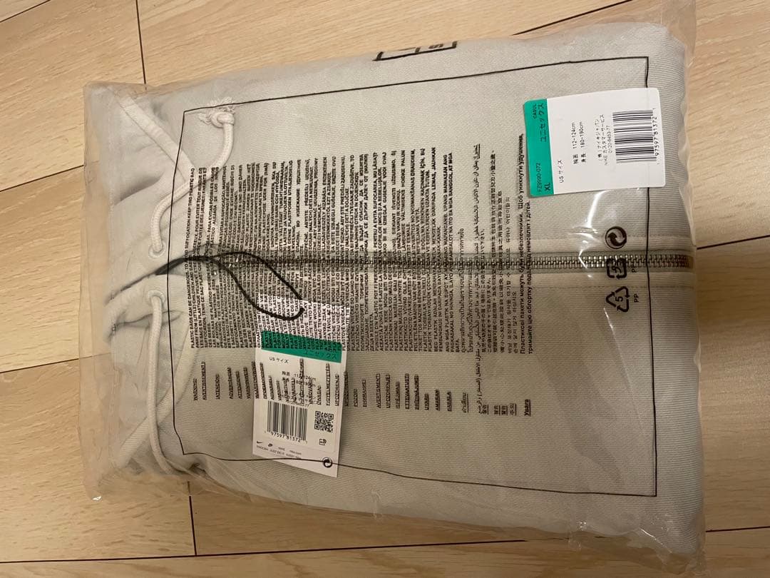 新品　XL Stussy Nike Washed Zip Hoodie Bone