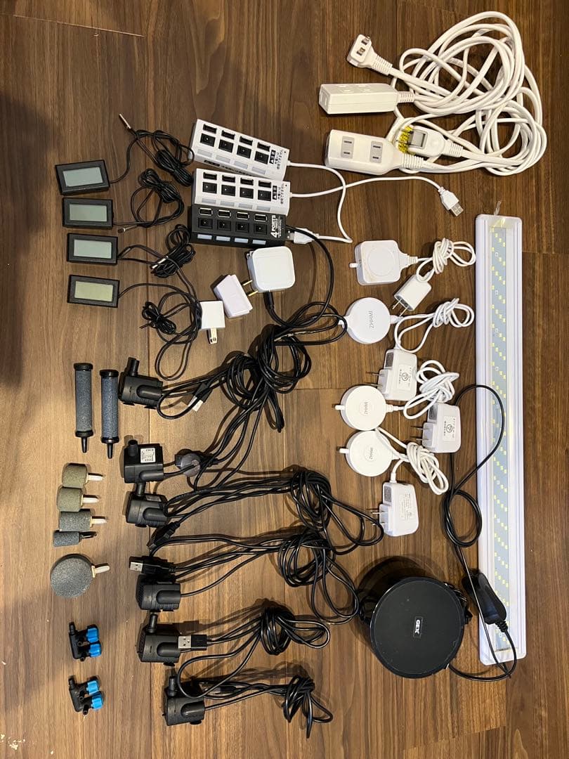 引取り限定】オーバーフロー水槽 3段 （90cm×40cm×164cm）セット