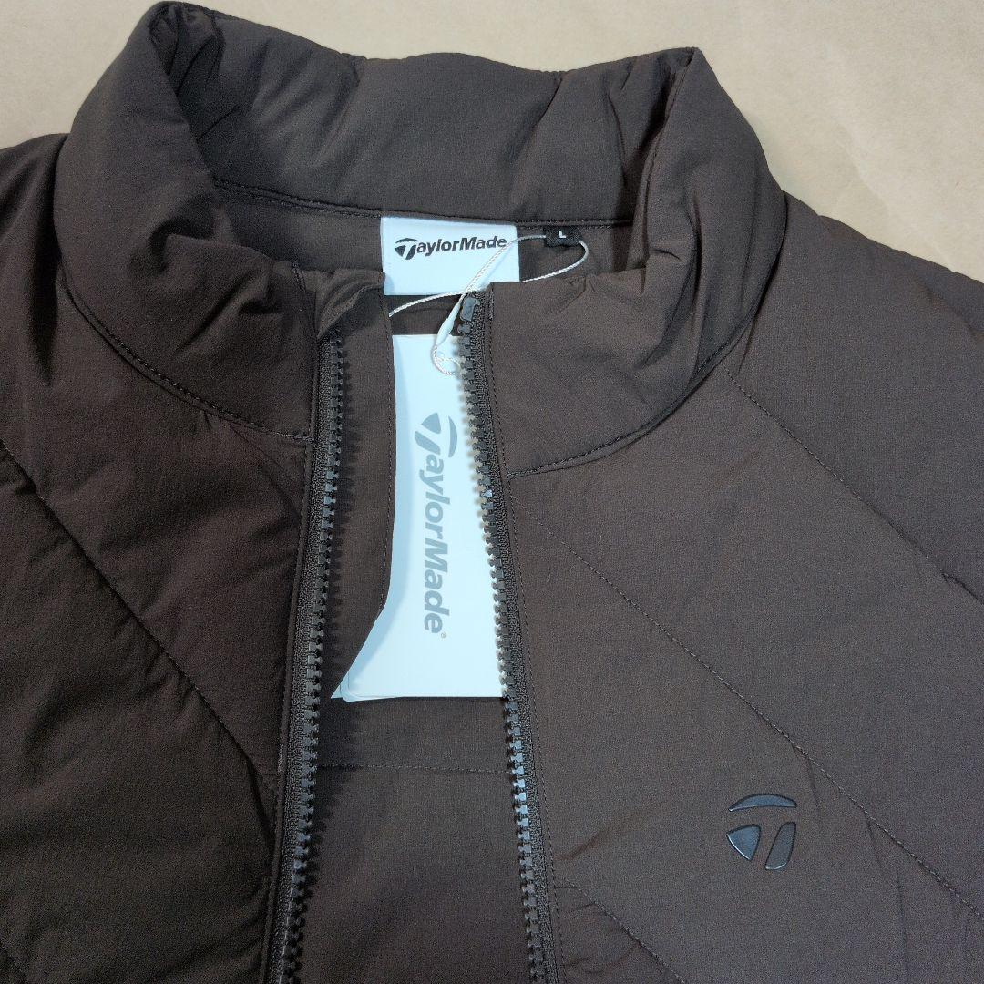 TaylorMade:レディース:Lサイズ: 中綿ジャケット:茶色