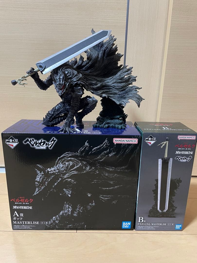 一番くじ ベルセルク 運命に抗う、黒い剣士 A賞&B賞 - メルカリ