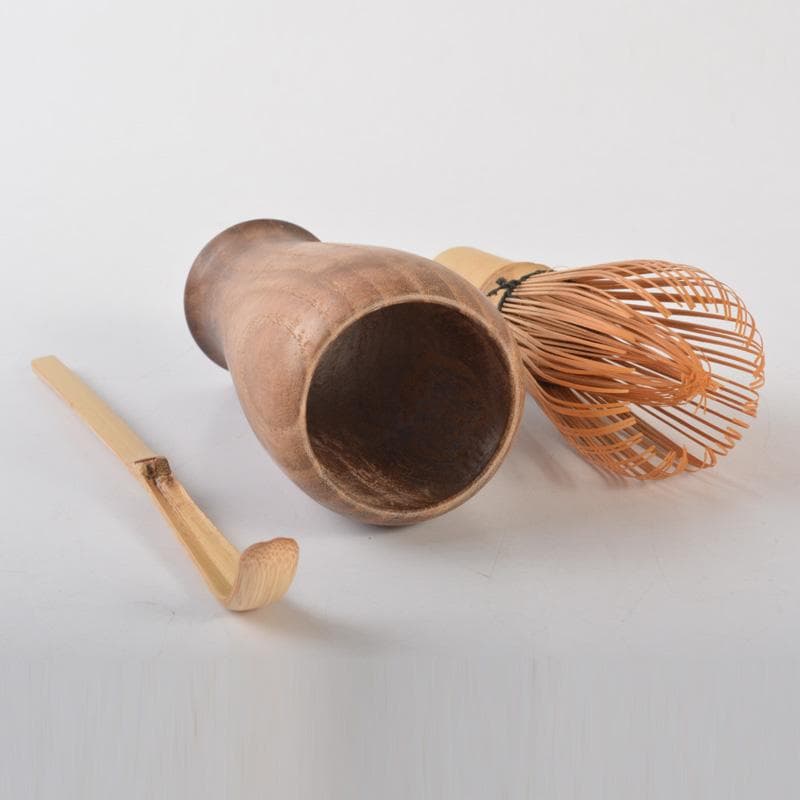 茶道具　茶箱　平安春峰作　振出　茶巾筒　茶碗など　七点　一式　V　6399