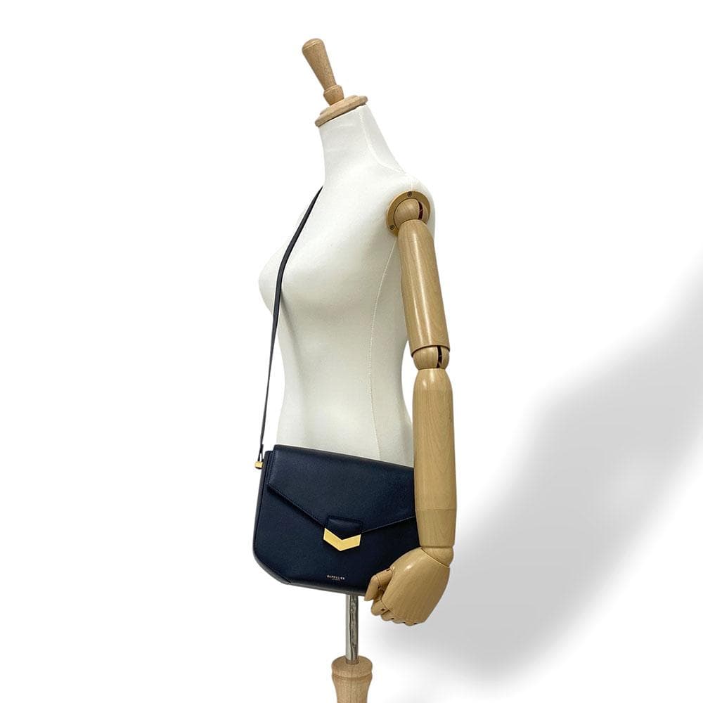 【美品】DEMELLIER デメリエー ショルダーバッグ LONDON ロンドン