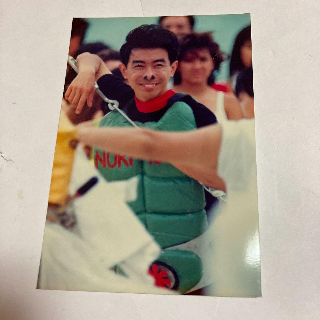 木梨憲武 仮面ノリダー 写真 超超レア物！！ 仮面ノリダー直筆サイン