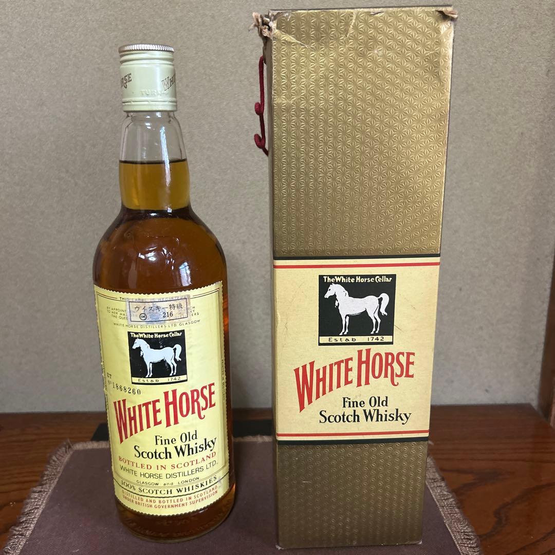 古酒 WHITE HORSE ホワイトホース ファインオールド スコッチ