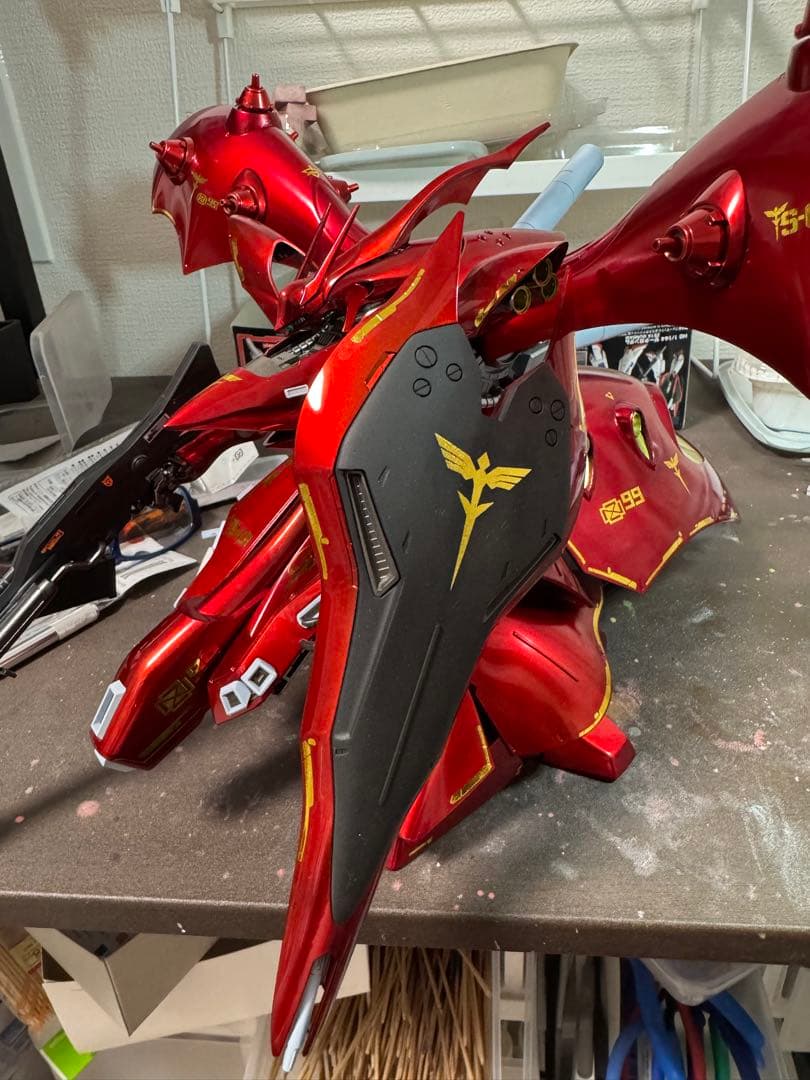 hgナイチンゲール塗装済み完成品キャンディ塗装仕上げ