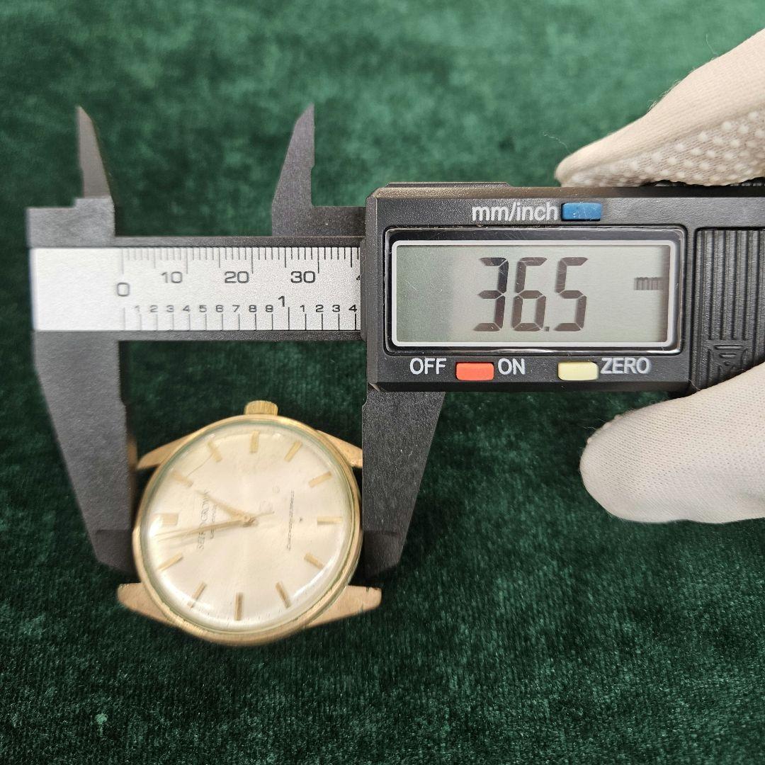 【稼働】SEIKO CROWN Special 23石 白文字盤 ヴィンテージ