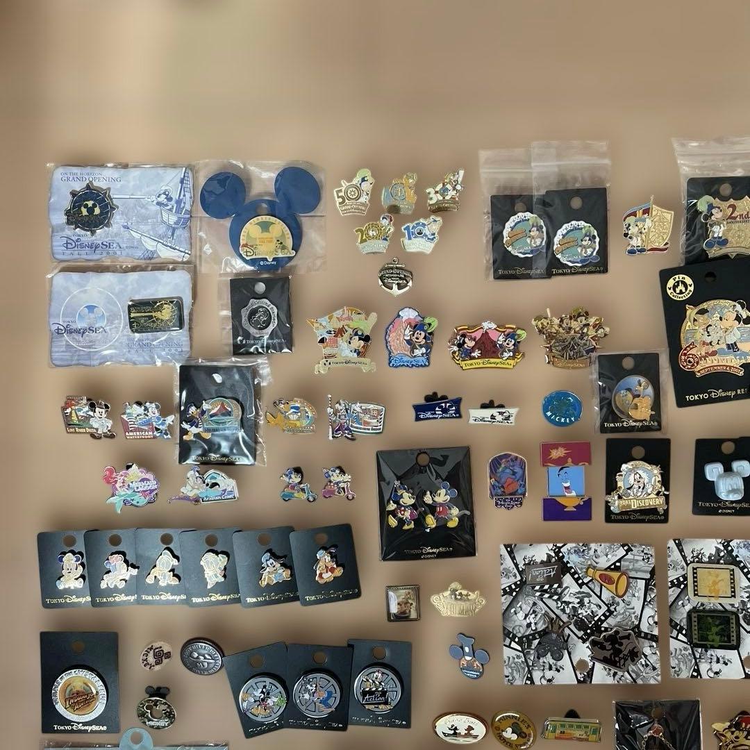 東京ディズニーシー ピンバッジ まとめ売り